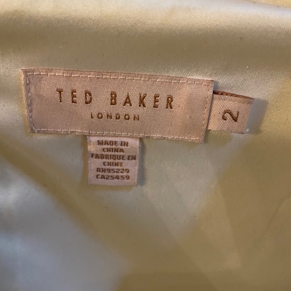 Ted Baker Lace Sleeve Top - Picture 4 of 4